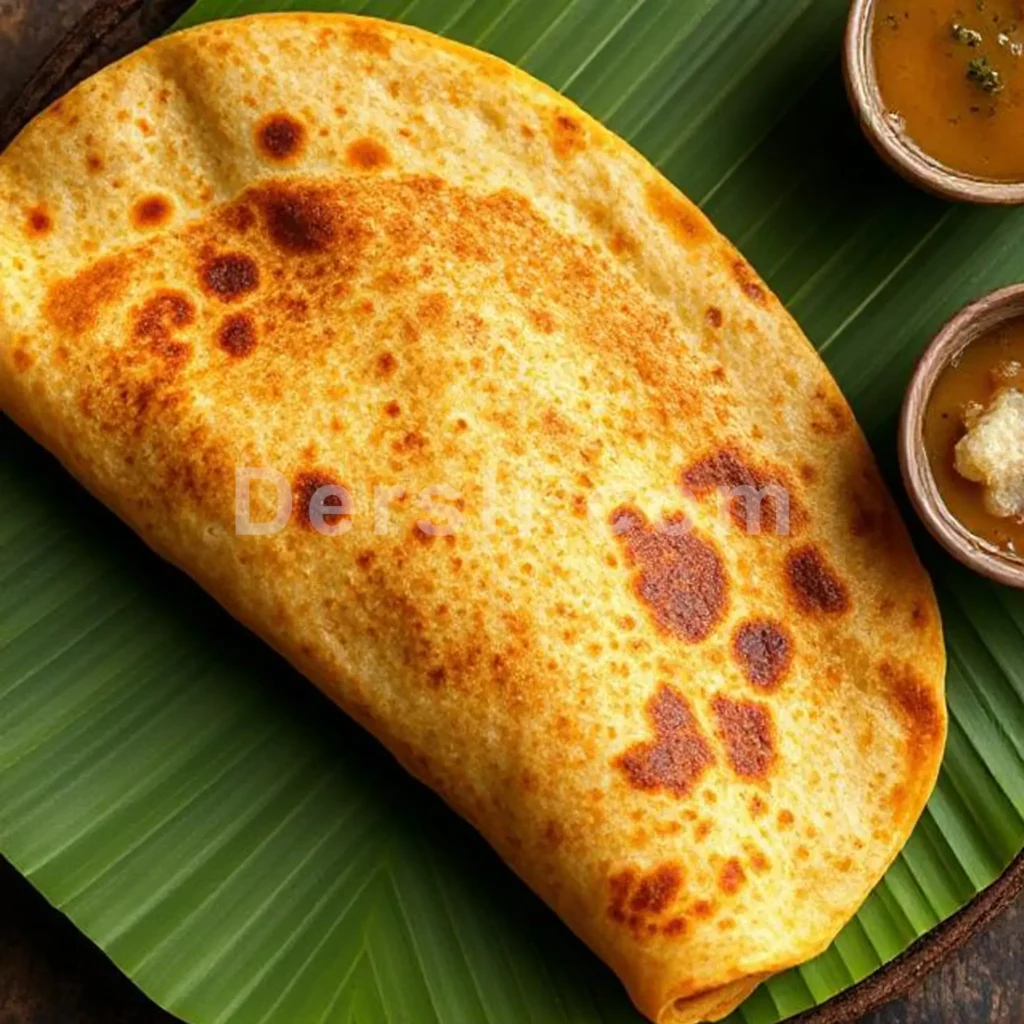 Crispy protein dosa made with whey protein-enriched batter and spiced potato filling - a perfect high-protein vegetarian Indian breakfast recipe.