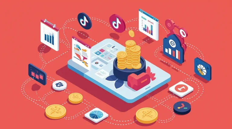 TikTok monetization tips infographic for beginners