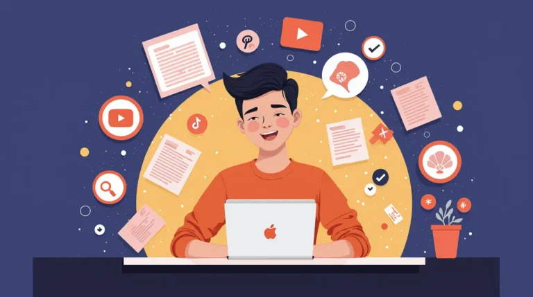 get brand deals on TikTok illustration with influencer and contracts